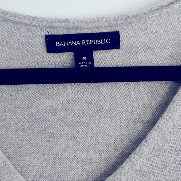 Wool long sleeve dress! Classic gray with black detailing. 
Mint condition! - Picture 2 of 3